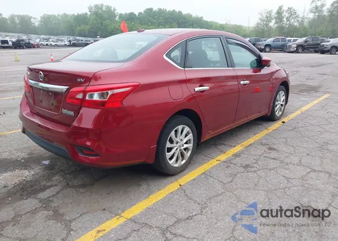 2019 Nissan Sentra Sv from USA, damaged, VIN 3N1AB7AP1KY216910